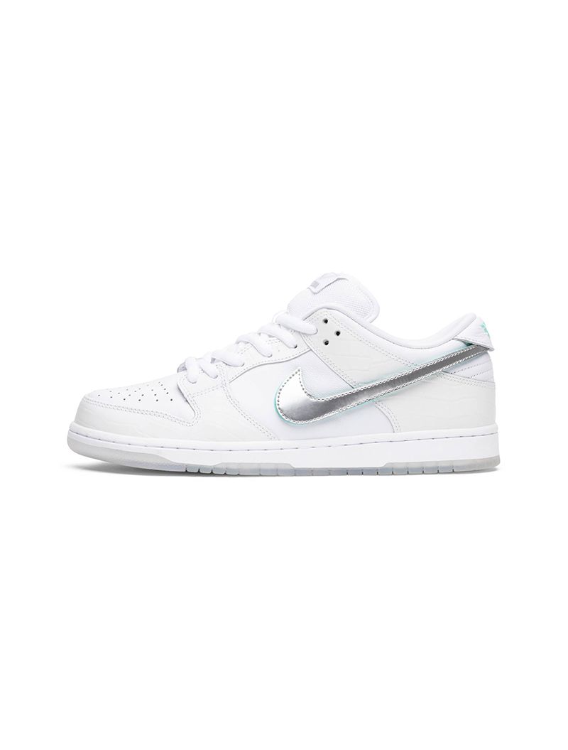 nike sb dunk low diamond white
