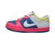 Woman Nike Dunk Low Light Lava/White-Light Blueberry  Fake