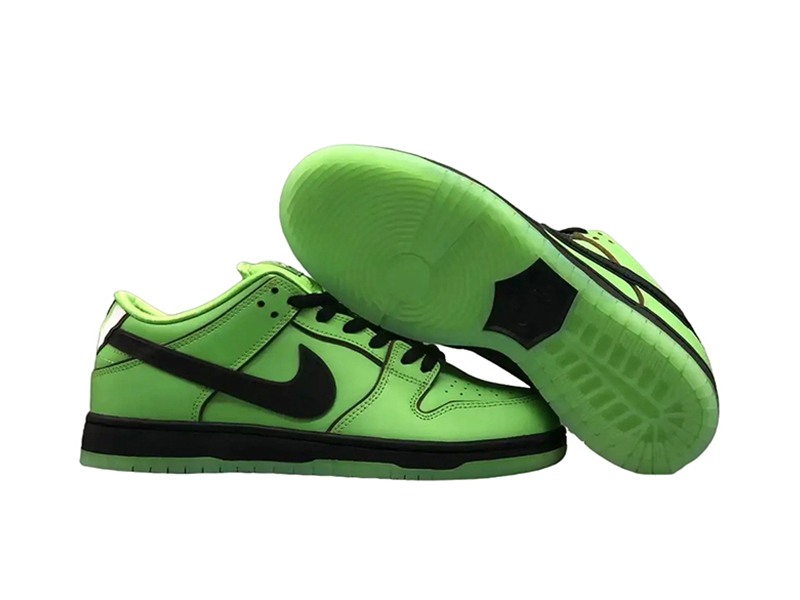 Powerpuff Girls x Nike SB Dunk Low “Buttercup”