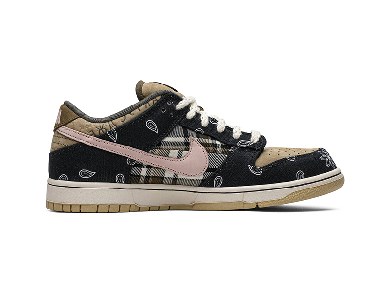 Travis scott hotsell sb dunk fake