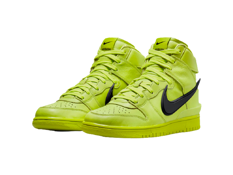 nike ambush dunk lime green
